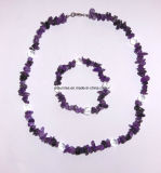 Gemstone Fashion Crystal Jewelry Necklace Sets<Esb01363>